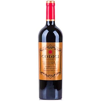 Vinho Italiano Tinto Primitivo di Manduria Codici 2018