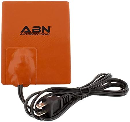 ABN Silicone Heater Pad Car Battery Heater Pad Engine Block Heater Pad Oil Pan Heater Pad, 4x5 Inch – 120V 250 Watt