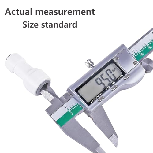 Miniatura 3 de Ctyjia 1 Pieza Accesorio De Filtro Agua Ro, 3 8 A 1 4 Conector Rápido De Filtro De Agua, Para Manguera De Frigorífico, Manguera De Agua