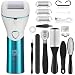 Electric Foot File, LED Display, Waterproof IPX5, Rechargeable Foot Scraper, Pedicure Feet Hard Skin Remover, Dry Dead Skin Feet Scrubber, Foot Care Skin Remover