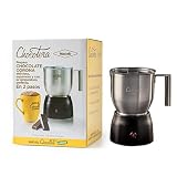 The Original Chocotera Corona, Hot Chocolate and Milk Frother Maker, 20.3 Oz Stainless Steel Removable Jug, Ideal to Prepare Corona Traditional Hot Chocolate
