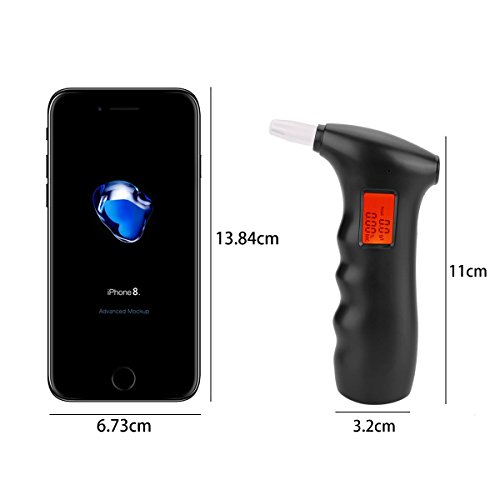 Breathalyzer, Portable Digital Breath Alcohol Tester, Professional-Grade Accuracy For Personal & Professional Use #TOP6
