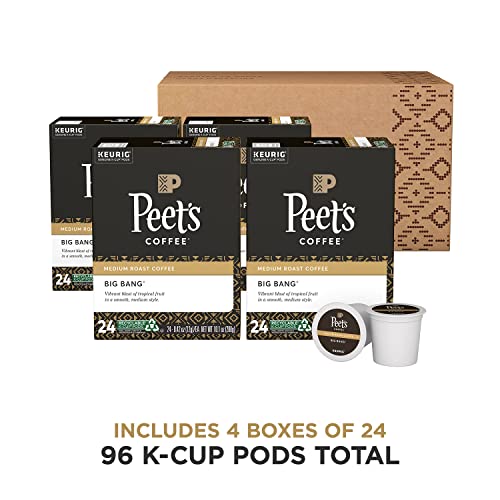 Peet's Coffee, Medium Roast K-Cup Pods For Keurig Brewers - Big Bang 96 Count (4 Boxes Of 24 K-Cup Pods) #TOP1