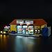 Produktbild LIGHTAILING Licht-Set Für (Simpsons Kwik-E-Mart) Modell - LED Licht-Set Kompatibel Mit Lego 71016(Modell Nicht Enthalten)
