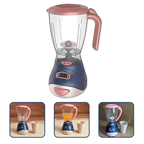 Toddmomy Brinquedo Liquidificador Infantil Liquidificador Elétrico Espremedor De Frutas Fingir Brinc