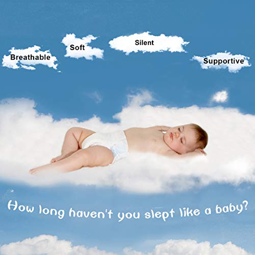 Leisure Town Twin Mattress Pad Cover Cooling Mattress Topper Cotton Top Pillow Top With Snow Down Alternative Fill (8-21 Inch Fitted Deep Pocket) #TOP4