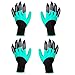 Price comparison product image XBrand 2 Pairs Garden Gloves with Claws, Best Gift For Gardener, Premium Waterproof Garden Gloves for Digging and Planting. (2)