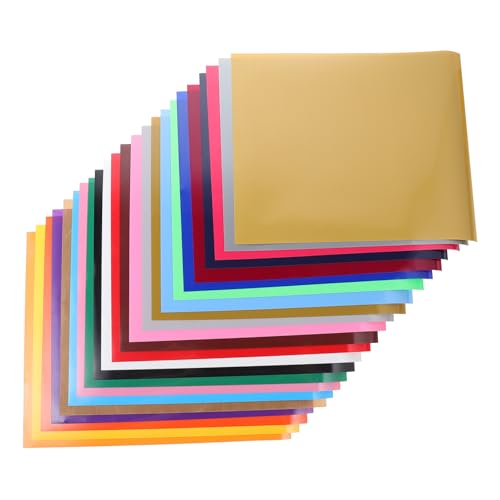 ARTIBETTER 23Pcs Engraving Film Heat Transfer Film for Custom Clothing Shirts Shoes Caps Hot Stamping Designs for