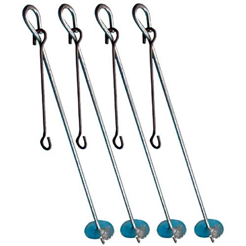 Berger + Schröter - Paletti per Ancoraggio palchetti Fino a 5m Confezione da 4