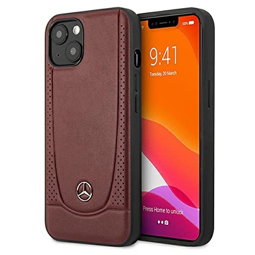 Mercedes MEHCP13SARMRE Coque pour iPhone 13 Mini 5,4" Rouge Urban Line