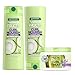 Garnier Hair Care Fructis Curl Nourish Shampoo, Conditioner, and Natural Styling Curl Treat Butter, Nourish for Frizz Resistant Curls, Frizz Free Up to 24 Hours, Paraben Free, 1 Kit