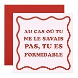 ❤️ CARTE D'ANNIVERSAIRE - célébrez votre amour l'un pour l'autre avec cette carte d'anniversaire de mariage ou de rencontre. Que vous célébriez 1 an ensemble, ou votre 70e anniversaire de mariage, faites sourire votre bien-aimé(e) avec ce design mignon et amusant. Elle est également parfaite pour fêter la Saint-Valentin !