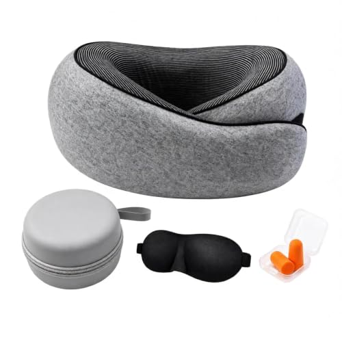 Pure Memory Foam Travel Neck Pillow
