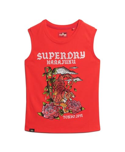 Débardeur à strass effet tatouage femme Superdry - vue 4