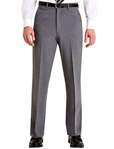Farah | Men's | Slant Pocket Trouser | Classic Style Pants | Grey