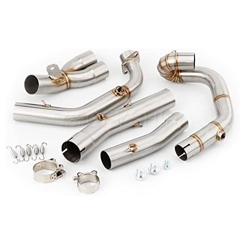 For Suzuki SV650 2003-2015 SV 650 / S SV650S Motorrad Auspuff Middle Link Pipe Abgaskrümmer Verbindungsrohrsystem Cover