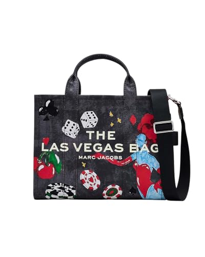 Marc Jacobs Special Edition The City Tote Medium Canvas with Crossbody Strap (Las Vegas)