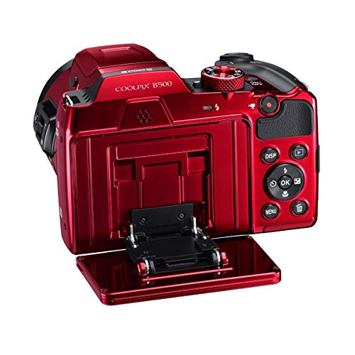 Image of Nikon COOLPIX B500 Digital Camera (Red)