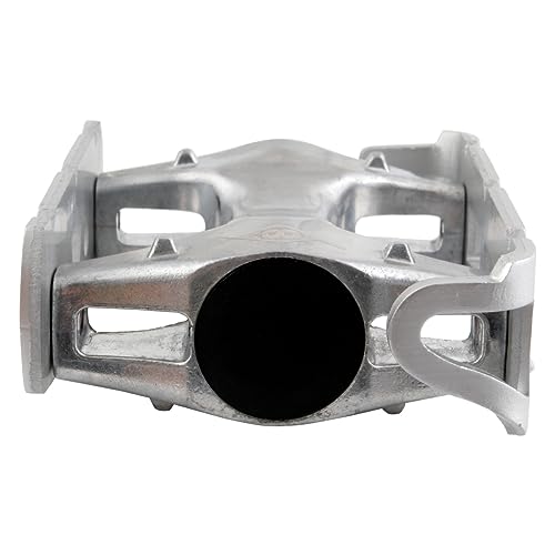 Origin8 Pro Track Light Pedals, 9/16", Silver