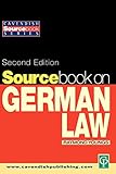 Sourcebook on German Law (Cavendish Sourcebook)