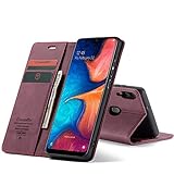 [Protection complète] -- Un verrou aimant intégré garantit que votre téléphone et vos cartes sont rangés en toute sécurité. Les 4 coins peuvent absorber efficacement les chocs ou les impacts et protéger votre mobile des chutes et rayures accidentelles. Les bords surélevés empêchent l'appareil photo d'être rayé.