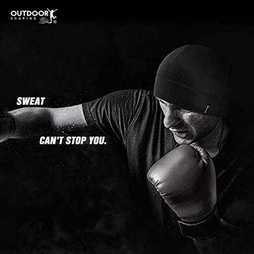 Tactical Fleece Cap Winter Warm Beanie Multi-Season Watch Cap Military Army 2 Pack, Black, One Size-2 Pack #TOP6