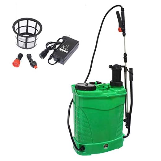 Pulverizador Eléctrico 16 litros Batería + Manual [HÍBRIDO] Sulfatador Fumigador Automático Eléctrico con Mochila - Jardín, Desinfección, Limpieza