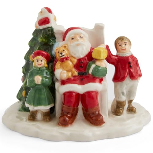 Spode Christmas Tree Miniature Village Figural Decoration, Snowy Christmas Village