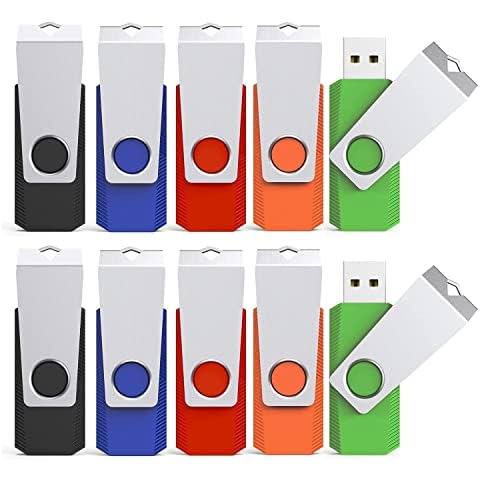 KEXIN 64GB USB Flash Drive 10 Pack Cover