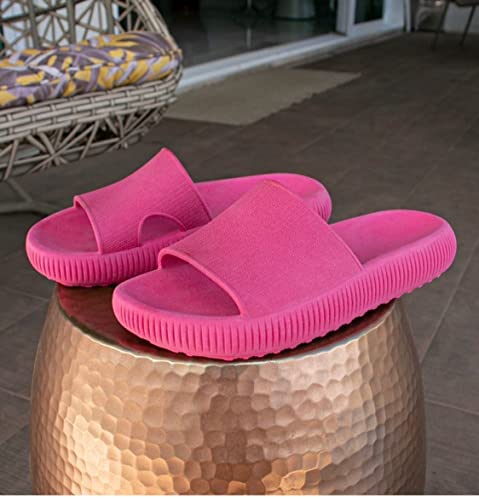 Luiza Paula Chinelo Nuvem FlyFeet Comfort Line Cor:Rosa;Tamanho:37