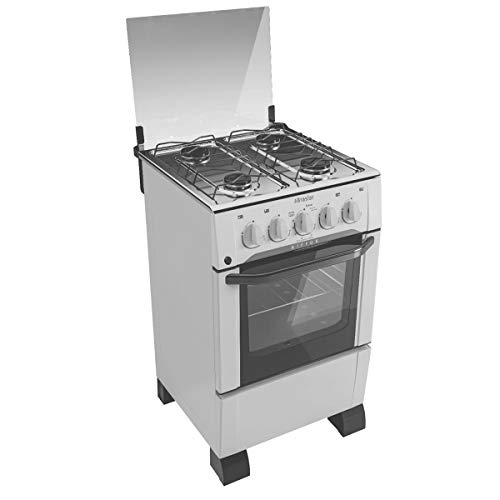 Fogão 4 Bocas Sirius com Acendimento Automático, Branco, Braslar