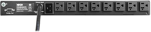 Miniatura 2 de Tripp Lite PDU con medición, interruptor de transferencia automática (ATS), 20A, 120V, 1.92kW, monofásico - 16 salidas (5-15/20R), cables de entrada