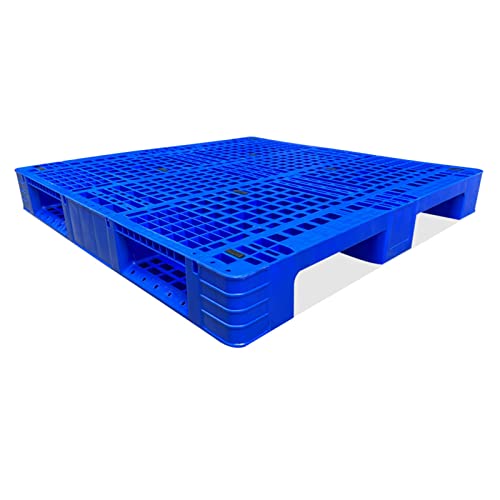 Palette plastique anti humidité pour protéger les cartons avec grille de ventilation