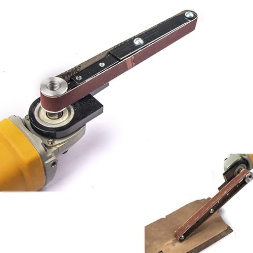 Accessorio per levigatrice a nastro, Rullo levigatore per levigatrice a nastro per levigatrice a nastro per tubi in acciaio a basso impatto acustico a basso rumore per foro per