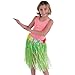 KIDDIE FLOWERED GREEN HULA SKIRT-3PBH/UN - Apparel Accessories - 3 Pieces