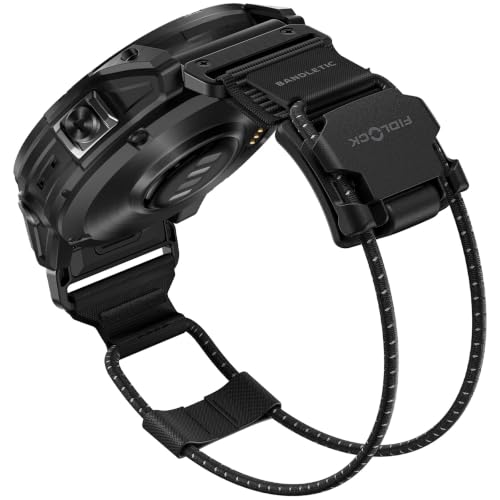 �yBandletic�z�K�[�~���p �X�g���b�`���[�v �o���h-26mm   Fenix 51mm/Instinct/Epix Pro2�Ή� �y�� �����Y | QuickFit 26�~���}�O�l�b�g�����E���ʃt�@�X�i�[�E�h���[�R�[�h��d���� f?nix 9�E9 