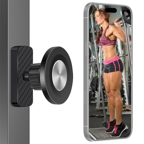 EEEKit Magnetische Handyhalterung für FitnessgerÃte mit 360°-Kugelkopfarm, starker Magnet-Handyhalter, MagSafe-kompatibel, passend für iPhone 12-17 & 4,7-6,5 Zoll Smartphones