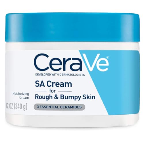 CeraVe Moisturizing Cream, Body and Face Moisturizer for Dry Skin, Body Cream with Hyaluronic Acid and Ceramides, Daily Moisturizer, Oil-Free, Fragrance Free, Non-Comedogenic, 19 Ounce
