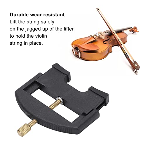 Miskall Pont de Cordes de Violon, Outil de Remplacement 1/4-4/4 Outils de Pont de Cordes de Violon à Hauteur Réglable Résistant à l'usure – vue 4