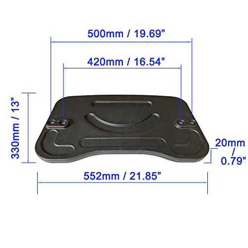 Jianxing Wheelchair Tray With Tableware Slot , Detachable Wheelchair Table With Cup Holder For Eating, Reading, Resting, Wheelchair Accessories ,Fits Wheelchair Arms Of 16" To 20" #TOP3