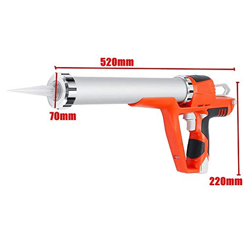 Hjj Electric Caulking Gun, Automatic Caulking Gun, Glue Shrink Design, Quick Delivery, Comfort Grip,Two Batteries 12 V, For All Kinds Of Gaps. #TOP3