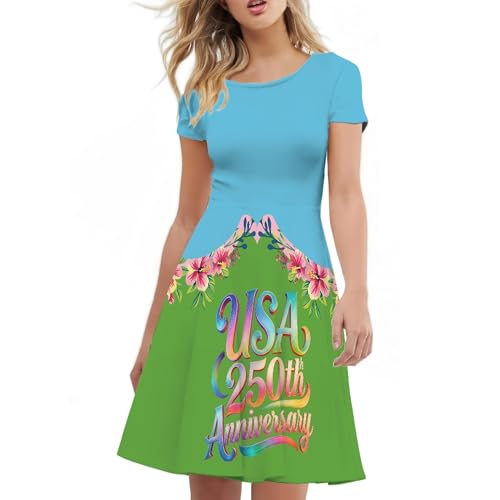 Image of Forchrinse Native Aztec Style Black White Geometric Women's Midi Dress Casual Long Dress Round Neck Swing Dress