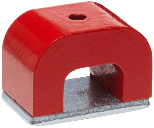Red Cast Alnico 5 Bridge Magnet With Keeper, 1.57