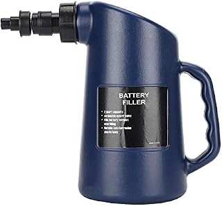 Battery Filler Bottle, 2L Car Battery Filler Acid Liquid Filling Tool Auto Car Deep Cycle Jug Car Battery Filler