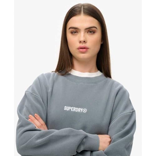 Sweatshirt oversize à motif et micro logo femme Superdry - vue 5
