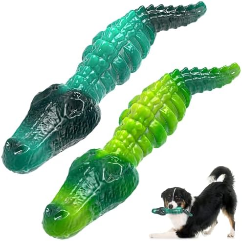 Large Dog Chew Toys: 2 Packs Indestructible Dog Toys for Aggressive Chewers – Tough Dog Toys for Large Breeds