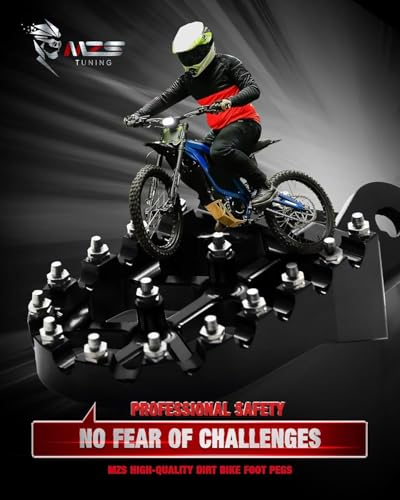 Image of MZS Dirt Bike Foot Pegs for Light B X S ERider Pro X160 X260 XXX 79Bike