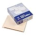 Esselte Expansion Folders, 2 Fasteners, Straight Cut, End Tab, Letter, Manila, 50/Box