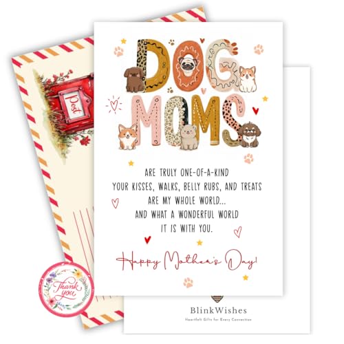 BlinkWishes Dog Mom Card