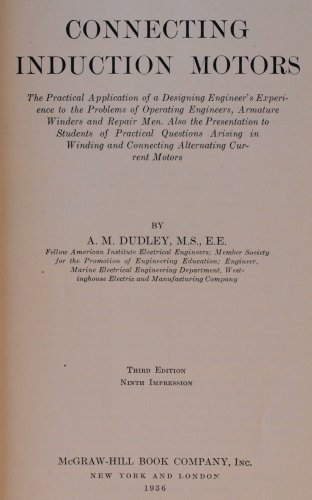 Connecting Induction Motors B004BJT8F4 Book Cover